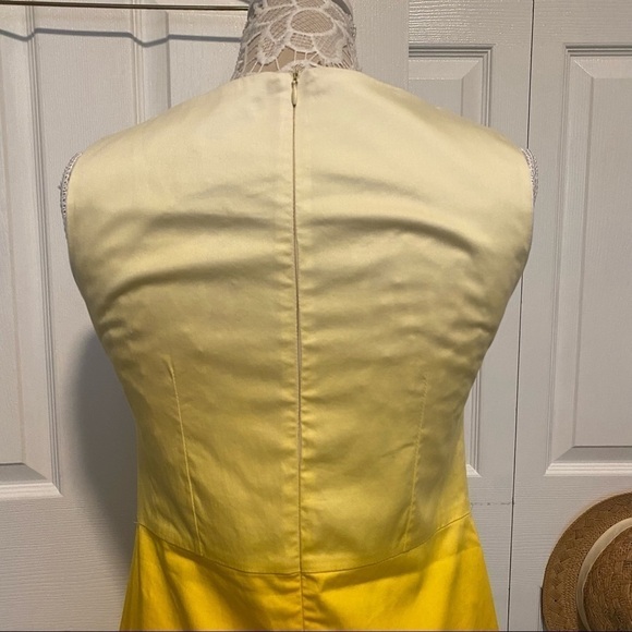 click Sleeveless yellow ombré midi dress S/M EU 38 - Picture 5 of 9